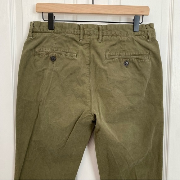 H&M LOGG Slim Fit Olive Green Pants Size Waist 31 - Picture 7 of 14